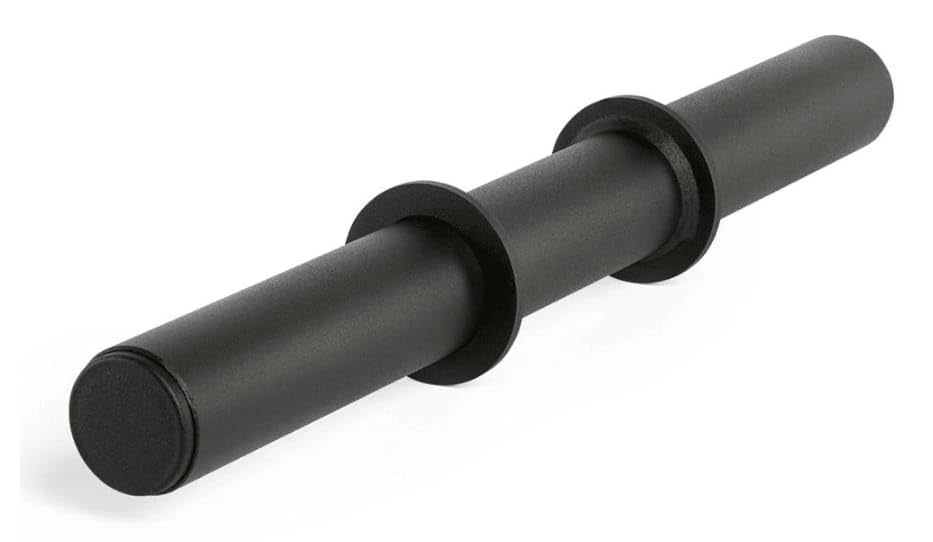 MORALITY fitness 16" Olympic Dumbbell Handle Weight Lifting Weight Bar Rotating Sleeves Compatible with 2" Olympic Standard Plates Ideal for Home Gym Strength Training Spring Collars Included - Set of 2-image-27