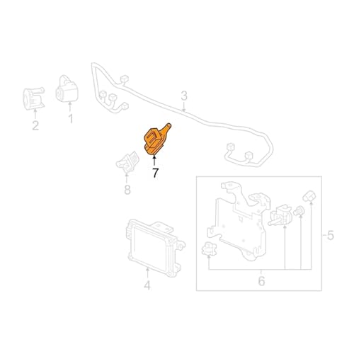 Sensor de temperatura ambiente de alta precisión para cableado Crosstour 5