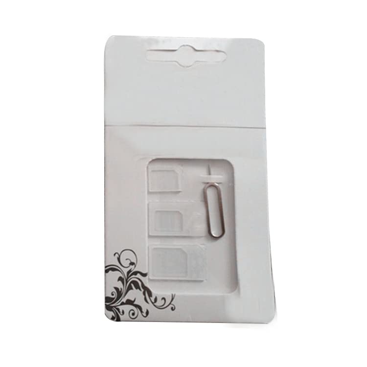 Adaptador de Tarjeta SIM Tarjeta de activación SIM Estándar Convertir a Tamaño Normal para Dispositivos Android y SmartphoneLindo y Profesional