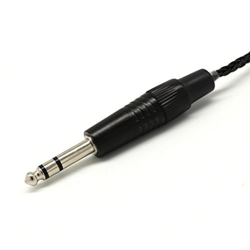 Image of 4.4mm Balance Male Plug To 6.35mm Balance Female (4.4mm To 6.35mm) Black