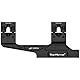 WestHunter Optics Precision Cantilever Picatinny Scope Mount, 34mm Tube Offset Dual Ring Lightweight One-Piece Riflescope Mount - 20MOA, Black