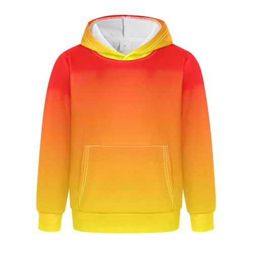 GAIGEO Rainbow Glitter Kids & Toddler Sweatshirt, Boys Hoodies, Little Girl Sweatshirt, Sweatshirts for Kids Size 4T