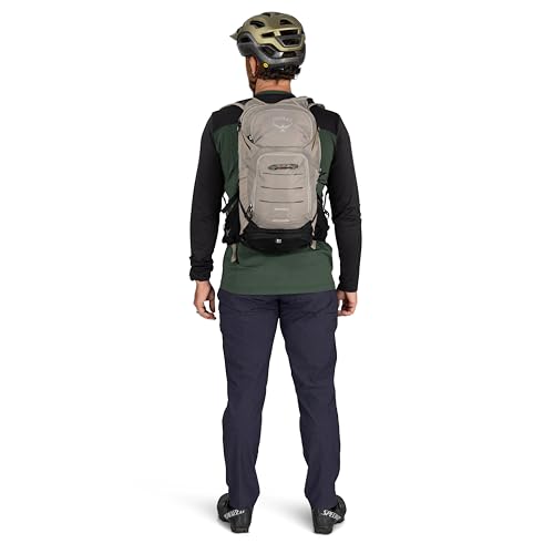 Osprey Raptor 14L Men's Mountain Biking Backpack with Hydraulics Reservoir, Tundra Green - Image 12