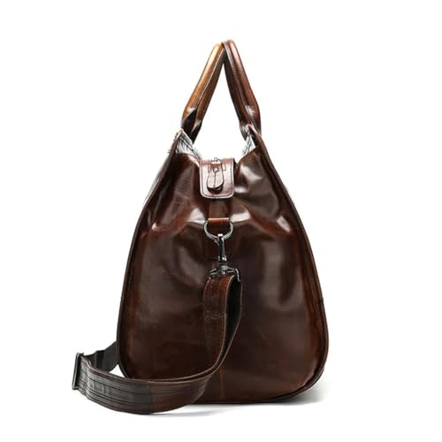 HBJWOV Travel Bags for Men Women Weekend Travel Tote Cowhide Luggage Bags Tote Luggage Large3