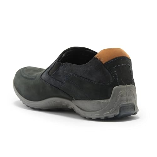 Image of Woodland Men Dnavy Slip-On Shoes