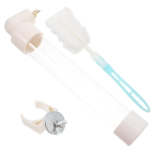 BESTonZON Water Dispenser Pet Drinking Fountain Set Automatic Bird Water Feeder for Small Animals Rabbit Drinking Bottle