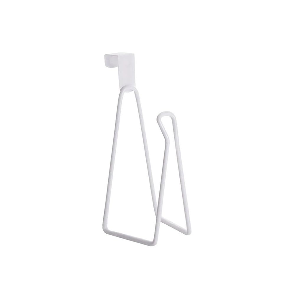 Zthyshoz White Paper Towel Holder Kitchen Roll Paper Storage Stand Wall Mount Rack Punch Free Heavy Duty For Bathroom Washroom
