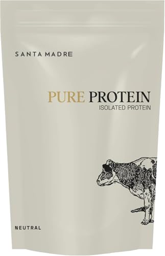 Proteína Aislada, Santa Madre Pure Protein, 90% Proteína Natural (normal, Fresa)