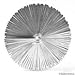 Professional Series Flat Wire Round Chimney Brush -6"
