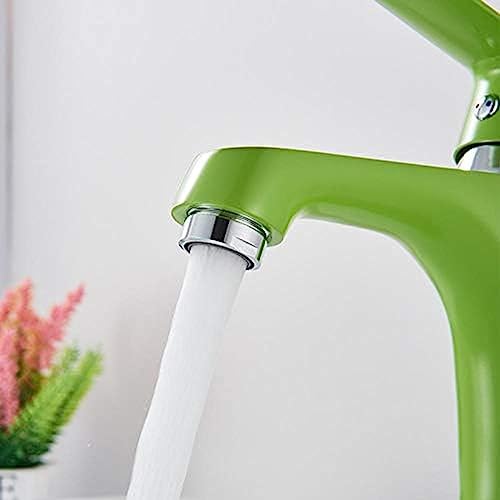 Mitigeur de lavabo cascade anti-éclaboussures à poignée unique pour simplifier la routine