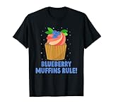 Blueberry Muffins Rule Funny Blueberry Lover Gifts