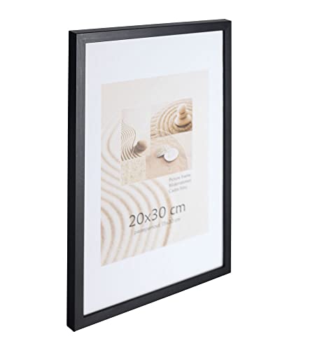 Elegantes Bilderrahmen 40x50 Schwarz Ebenbild