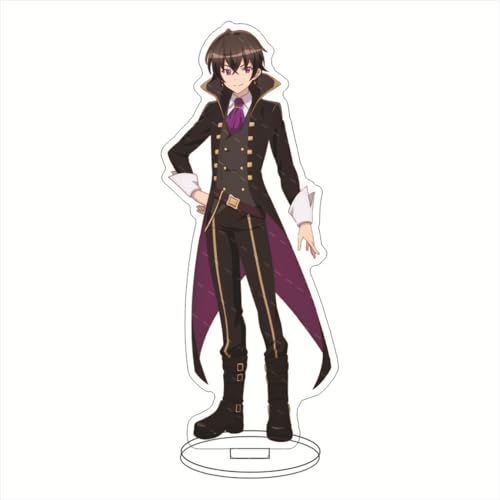 EVRNSAD Figura de acrílico Anime Premium para I'm The Evil Lord of an Intergalactic Empire!, 16cm Figura Anime Soporte de Acrílico De Dos Caras Colección Juego decoración de Mesa,2