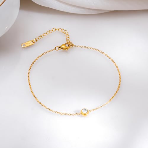 Image of Rubans Oxidised Anklets Jewellery Gift for Women & Girls | Kundan Ethnic Traditional
