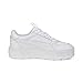 PUMA Women's KARMEN REBELLE Sneaker, Puma White-Puma White, 8.5