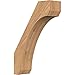 Ekena Millwork BRC06X16X24LEC00SWR 5 1/2"W x 16"D x 24"H Legacy Smooth Knee Brace, Western Red Cedar