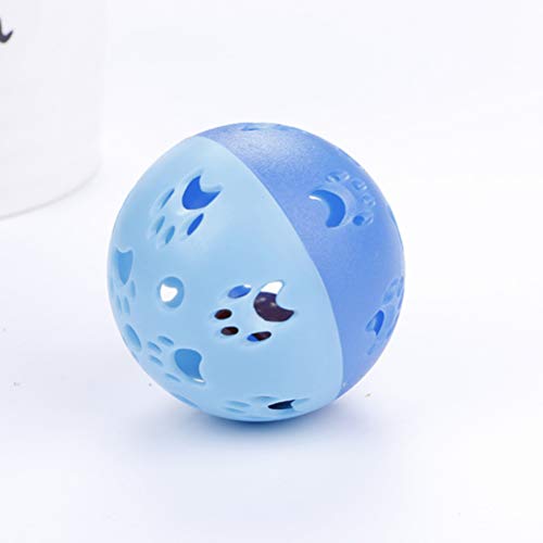 Balacoo Brinquedo de bola para gatos – 20 peças interativas com bola vazada para animais de estimaçã