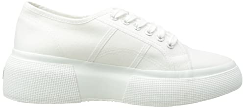 Superga 2287 Bubble - Scarpe Da Ginnastica Basse Donna, Bianco (White 901), 36 EU, Pair