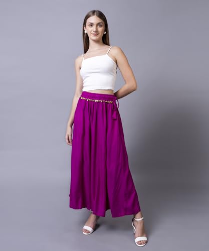 Image of Rayon Comfort Fit Palazzo