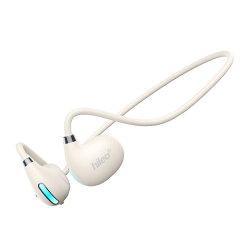 Image of HILEO Open Ear Headphones, Wireless Earbuds Bluetooth 5.3 Sports Earphones, Gaming Headset with Noise Cancelling Mic, IPX5 Waterproof, 10 Hours Musictime