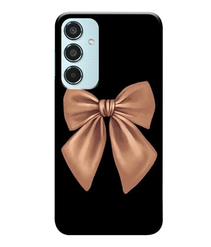 Image of Girly Pink Bow Printed Hard Back Case Cover Compatible for Samsung Galaxy M35 5G | Samsung M35 5G (Multicolor) - D1660