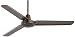 52" Plaza Industrial Outdoor Ceiling Fan with Remote Control Oil Rubbed Bronze Damp Rated for Patio Porch - Casa Vieja