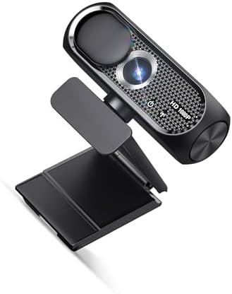 1080P HD Webcam with Microphone, Noise Cancellation, Auto Light C...