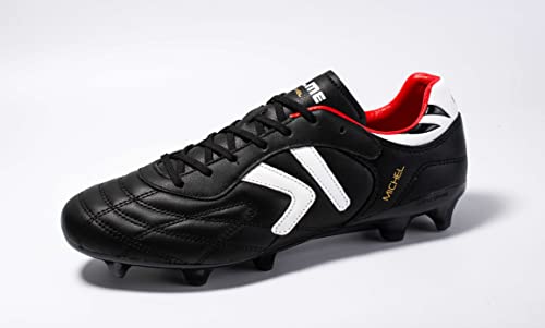 KELME Soccer Cleats Men's FG - Pro Calfskin Leather Soccer Shoes - Outdoor/Indoor Football Boots Unisex Adult Sizes3