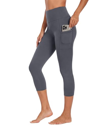 Image of GAYHAY High Waisted Leggings with Pockets for Women - Buttery Soft Yoga Pants for Gym Workout, Athletic Running