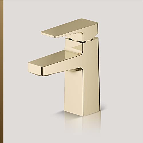 Image of Kohler - 22534IN-4ND-AF Metal Hone Single Control Mixer Lav Faucet, Without Drain (Vibrant French Gold)
