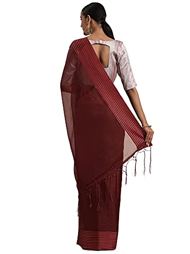 Image of AKHILAM Women's Casual Fancy net Solid Saree with Unstitched Blouse Piece(NIYATI44 M Parent)