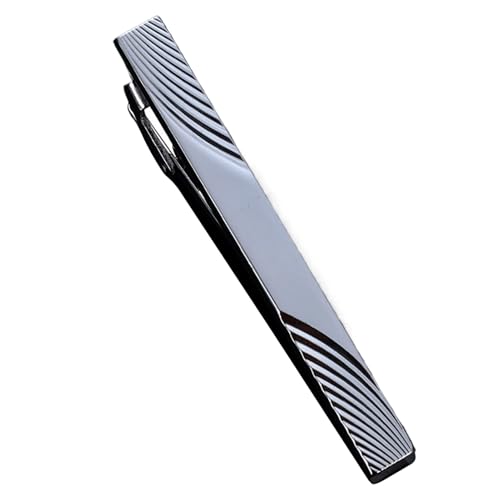 Générique - Épingles À Cravate Pour Hommes | Pince Cravate Classique Brillante | Accessoires Élégants Pour Homme Anti-Dérapants Pour Mariage Réunion Dîner Soirée Diplôme Travail