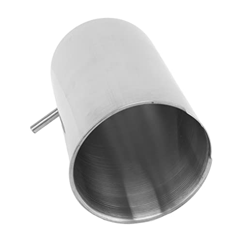 Ozgkee Balde de enema de 1000 ml de aço inoxidável para limpeza de cólon de água de grande capacidad