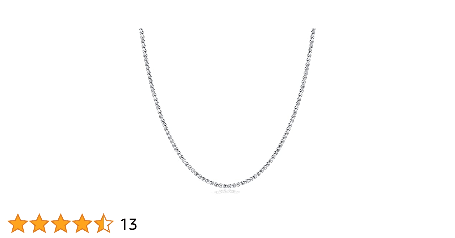 小物 silver circle chain Next Level Jewelry Genuine Solid Sterling Silver Round Box
