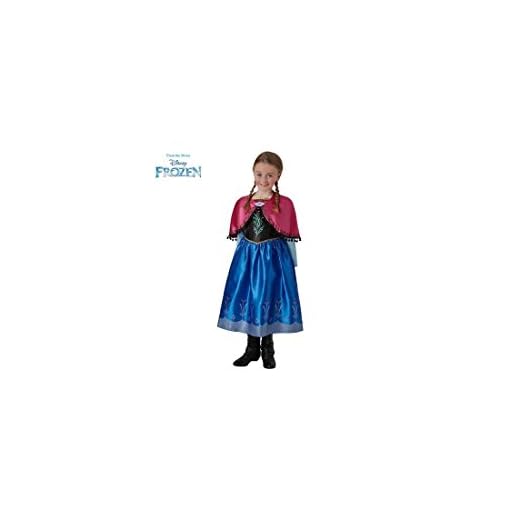 Disney Frozen - Disfraz de princesa Anna para niña, infantil 8-10 años (Rubie's 630573-L)