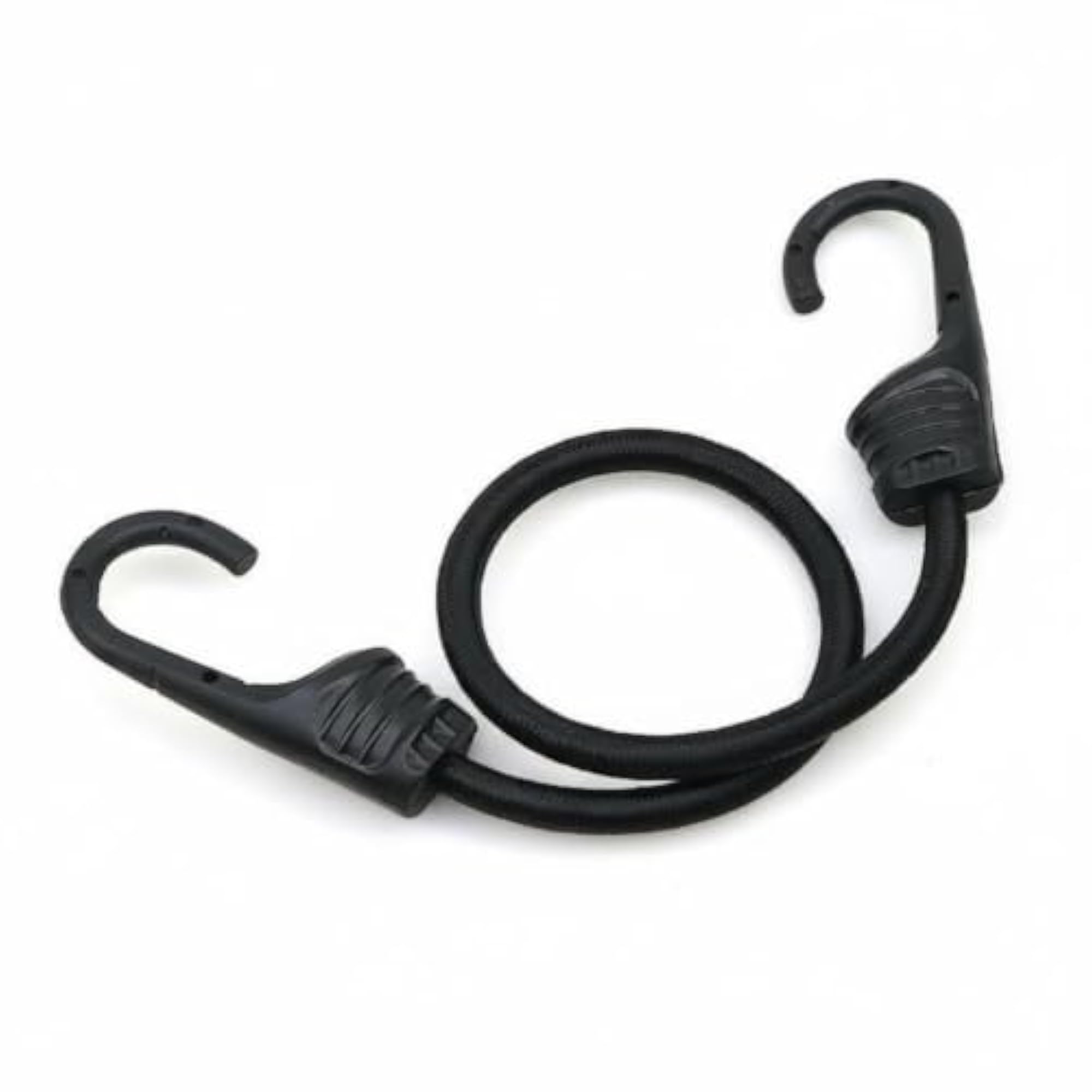 Elastic Luggage Rope Reinforced Hooked Bungee Cord