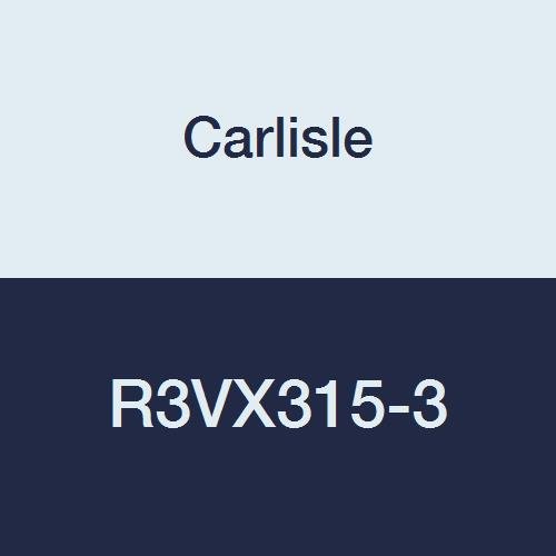 Carlisle R3VX315-3 Rubber Power-Wedge Cog-Band Banded Belt, 3 Bands, 3/8