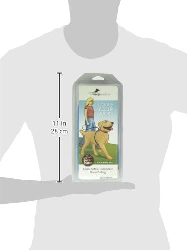 The Walkie No Pull Dog Leash, Gentle, Effective, Encourages Loose Leash Walking, Made in USA, Blue - Image 5