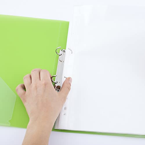 Pochettes perforées protégeant vos documents A4 avec surface grainée antireflet - 5