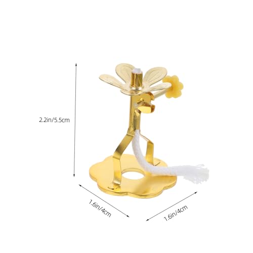 4 piezas soporte de mecha para lámpara de aceite miniatura 7