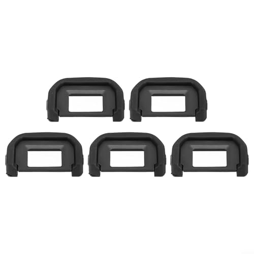 EF   Juego de 5 oculares de goma para Canon EOS DSLR incluyendo 600D 550D 650D 700D 1000D 1100D 700D 100D XSi XTi XS 300D 350D 400D 450D 500D