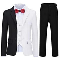 White Vest+ Black Pants