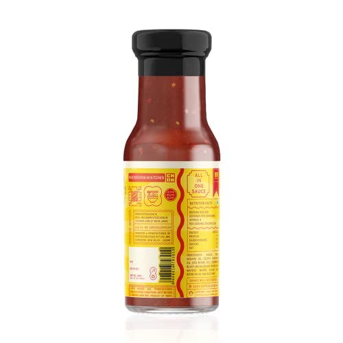 Image of MasterChow Chilli Garlic Stir Fry Cooking Sauce (220 gm) | Medium Spicy | Serves 4-5 Meals | Bang Bang Sauce