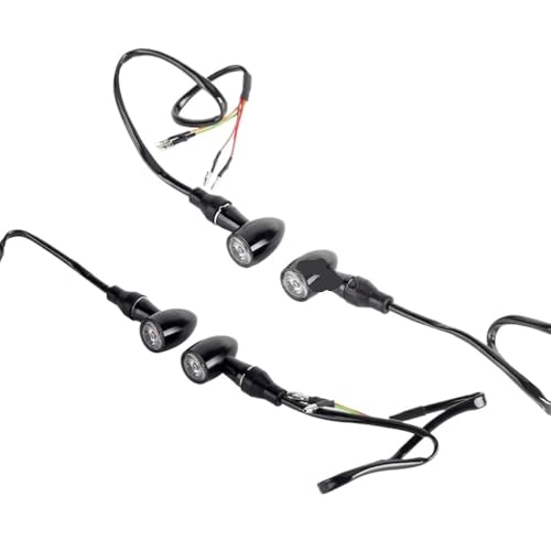 Clignotants moto LED universels pour rouler en toute sécurité la nuit