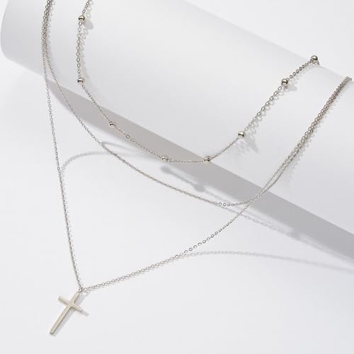 Collier croisé pour femmes finies les chaînes emmêlées - 2
