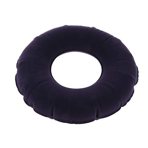 Coussin bouée gonflable confortable pour chaise de bureau et longs trajets