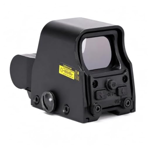 553 Holographic Red Green Dot Sight Scope 5 Brightness Options 20mm Rail Mount Metal Black