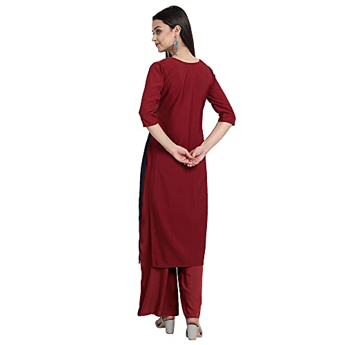 Image of Women's Crepe Straight Kurta