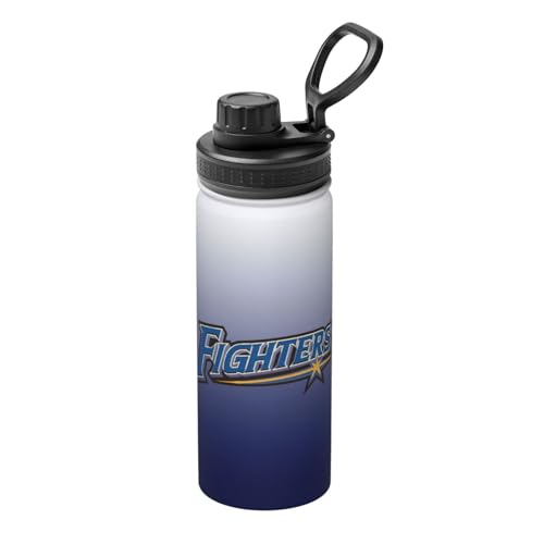 北海道日本ハムファイターズ 水筒 スポーツボトル 真空断熱 保温 保冷 二重断熱構造 ステンレス スポーツドリンク対応 直飲み 漏れない 大人 子供 男女兼用 530ml