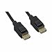 CableWholesale 10H1-70103 3 ft. DisplayPort Male DisplayPort V1.4 Video Cable with 8k & 60Hz - 4k & 120Hz 32.4 Gbits Data Rate
